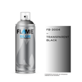 Spray Flame Blue 400ml, Transparent Black